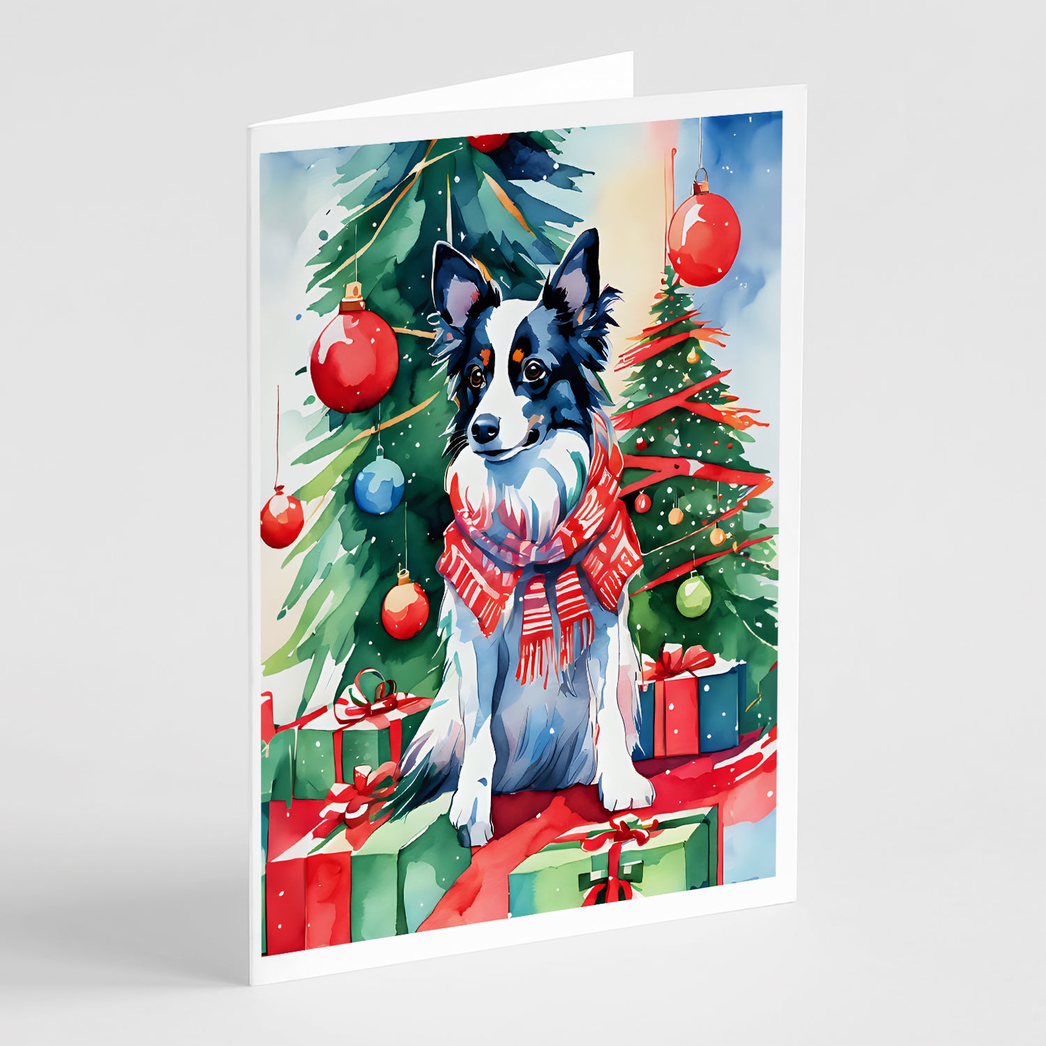 Buy this Papillon Christmas Greeting Cards Pack of 8
