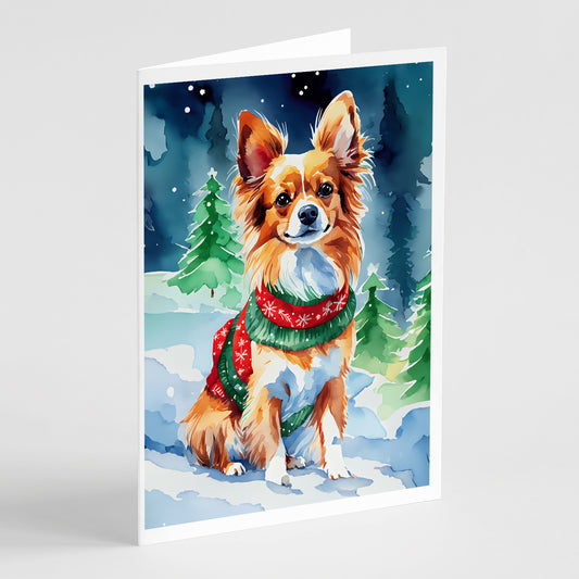 Buy this Papillon Christmas Greeting Cards Pack of 8