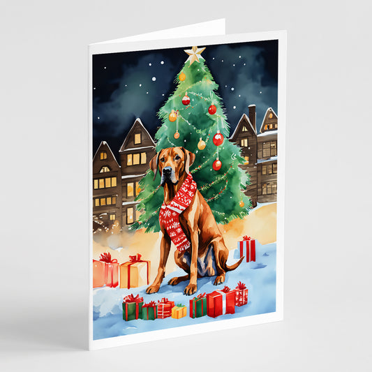 Buy this Rhodesian Ridgeback Christmas Greeting Cards Pack of 8