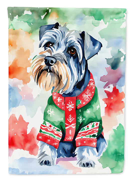 Buy this Schnauzer Christmas Garden Flag