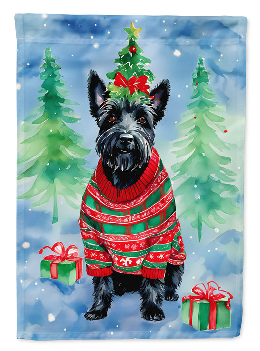 Buy this Scottish Terrier Christmas Garden Flag