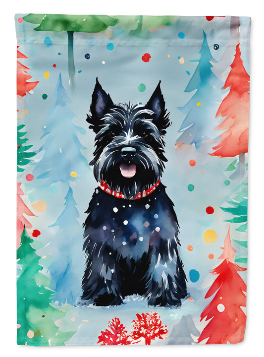 Buy this Scottish Terrier Christmas Garden Flag