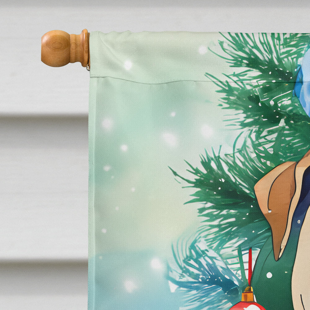 Shar Pei Christmas House Flag