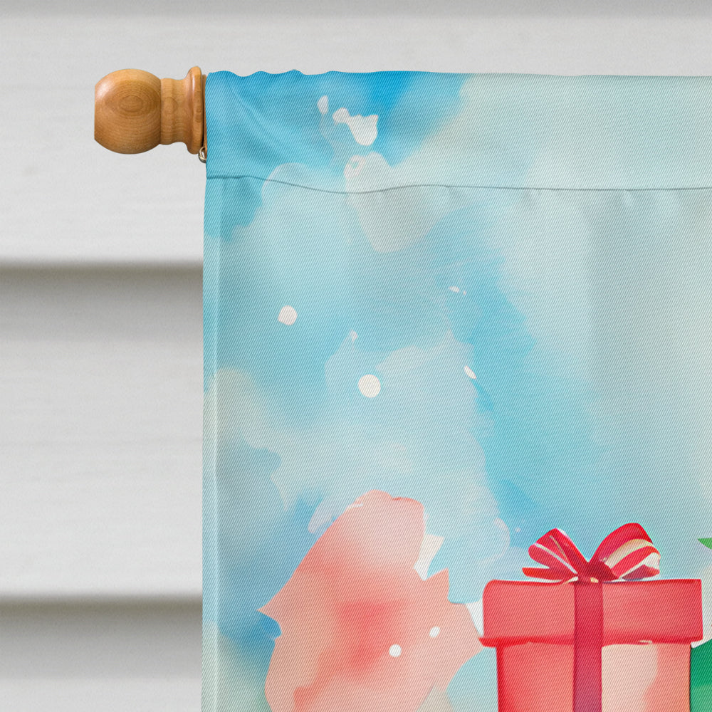 Shar Pei Christmas House Flag