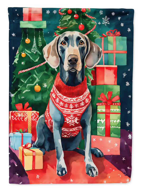 Buy this Weimaraner Christmas Garden Flag