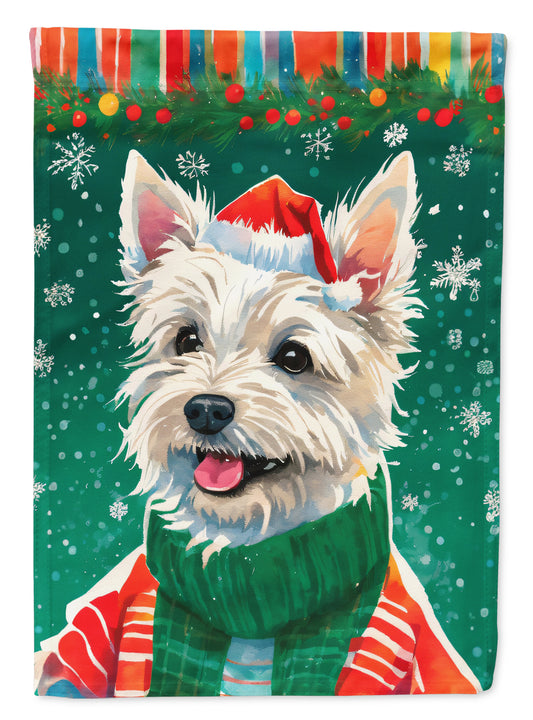 Buy this Westie Christmas Garden Flag
