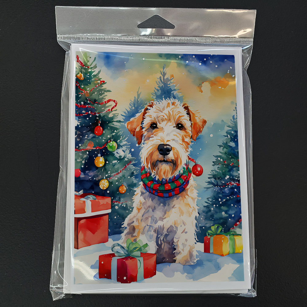 Wire Fox Terrier Christmas Greeting Cards Pack of 8