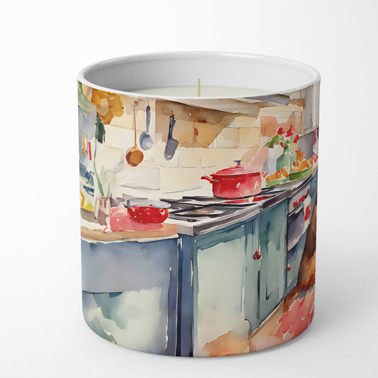 Buy this Airedale Terrier Christmas Cookies Decorative Soy Candle