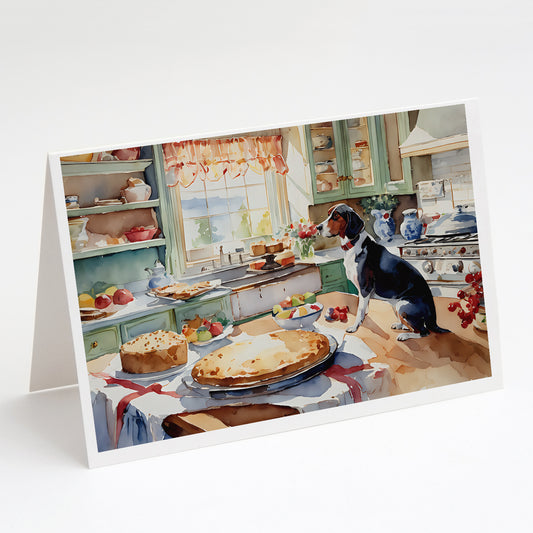 Buy this American English Coonhound Christmas Cookies Greeting Cards Pack of 8