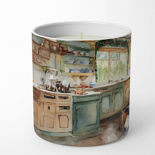 Buy this Basset Hound Christmas Cookies Decorative Soy Candle