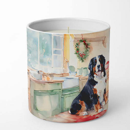 Buy this Bernese Mountain Dog Christmas Cookies Decorative Soy Candle