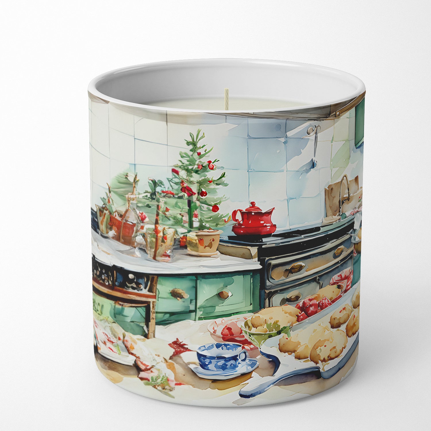 Buy this Bernese Mountain Dog Christmas Cookies Decorative Soy Candle