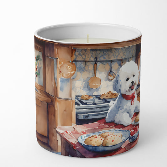 Buy this Bichon Frise Christmas Cookies Decorative Soy Candle