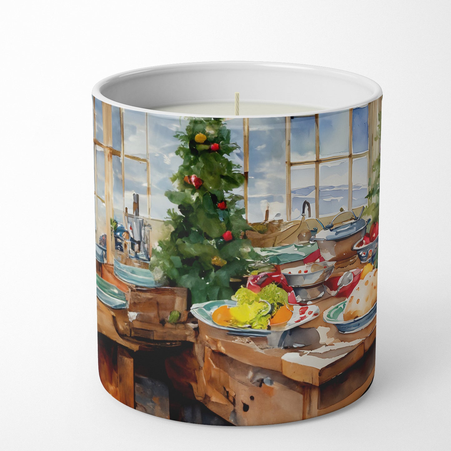 Buy this Bichon Frise Christmas Cookies Decorative Soy Candle