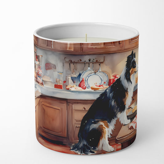 Buy this Border Collie Christmas Cookies Decorative Soy Candle