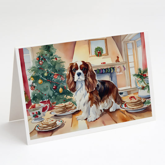Buy this Cavalier Spaniel Christmas Cookies Greeting Cards Pack of 8