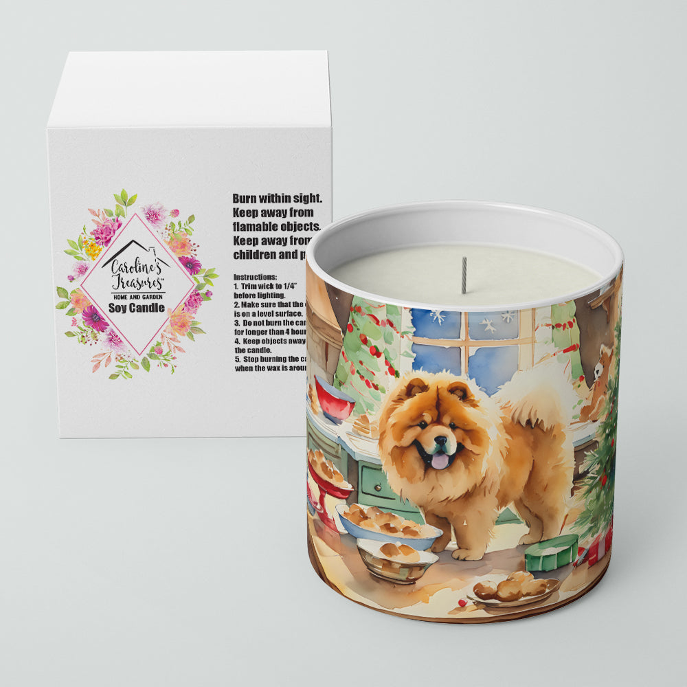 Chow Chow Christmas Cookies Decorative Soy Candle