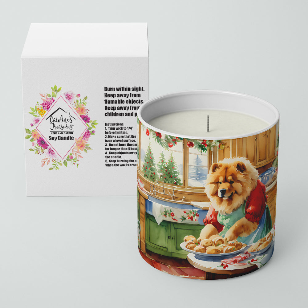 Chow Chow Christmas Cookies Decorative Soy Candle