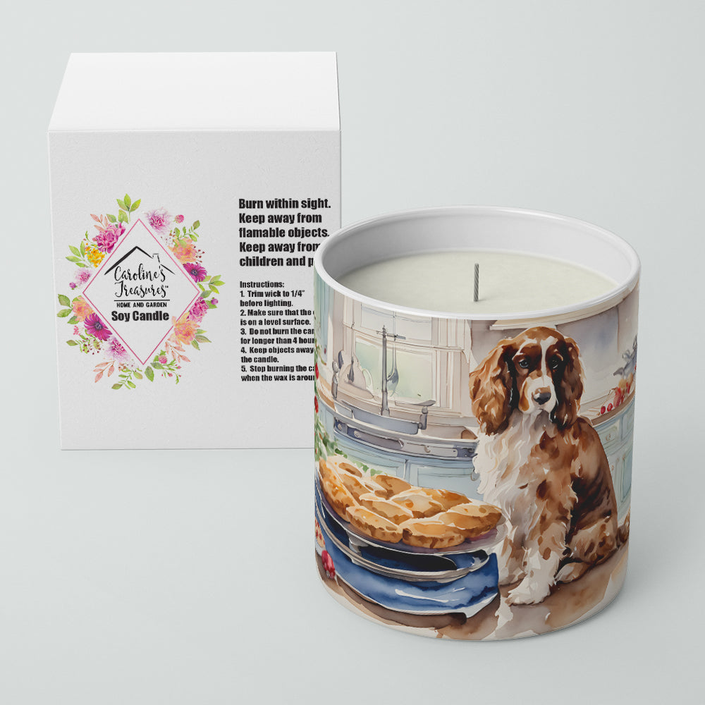 Cocker Spaniel Christmas Cookies Decorative Soy Candle