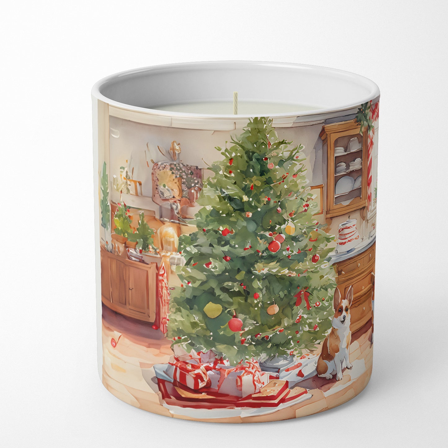 Buy this Corgi Christmas Cookies Decorative Soy Candle