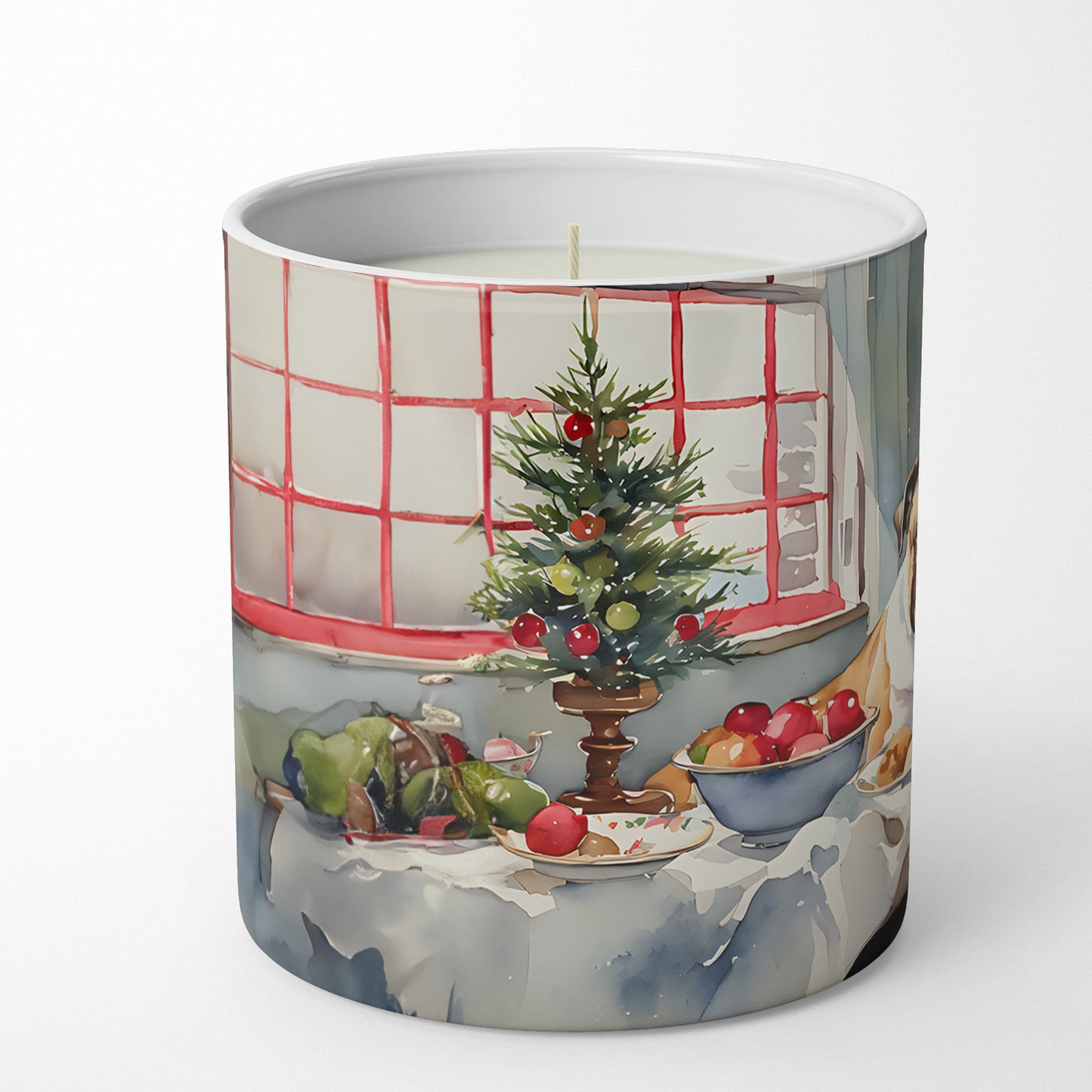 Buy this English Bulldog Christmas Cookies Decorative Soy Candle