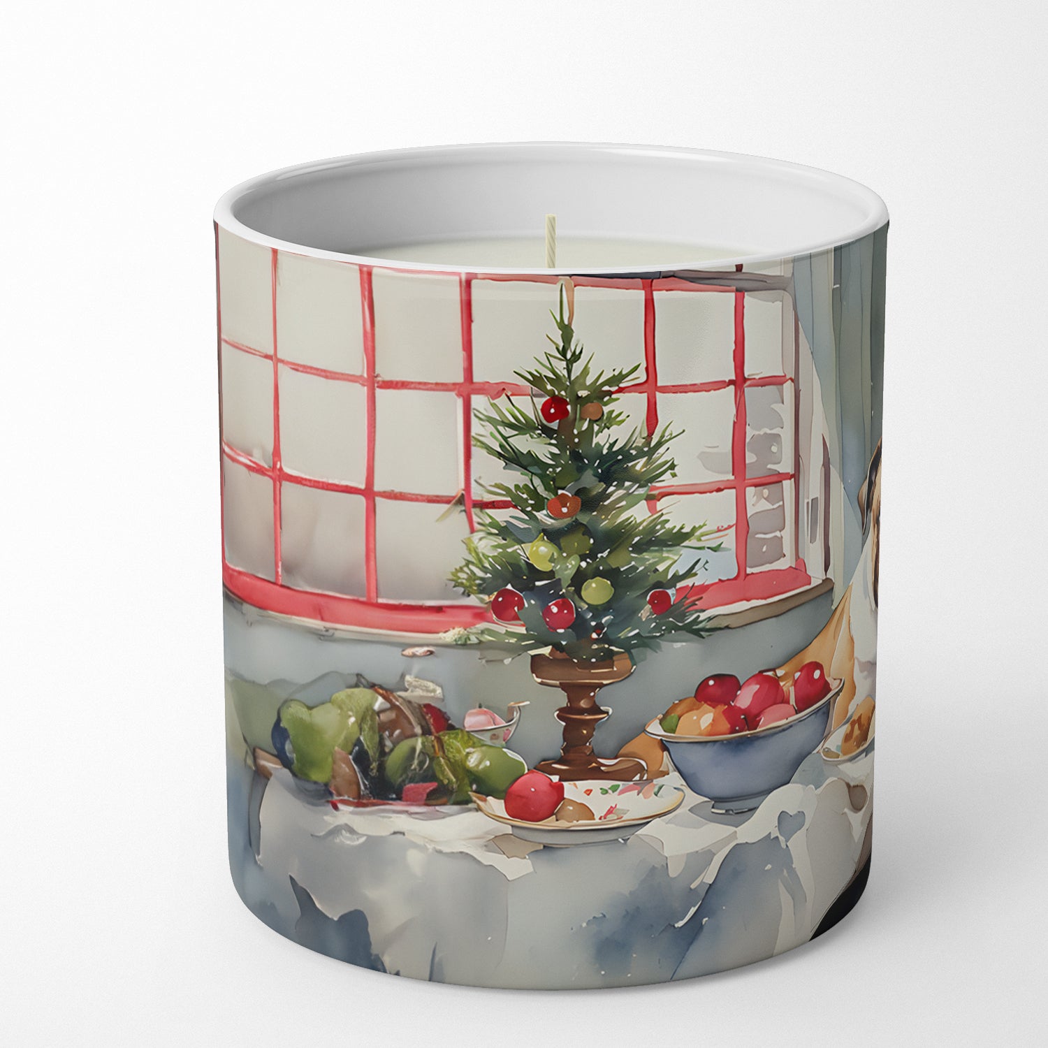 Buy this English Bulldog Christmas Cookies Decorative Soy Candle