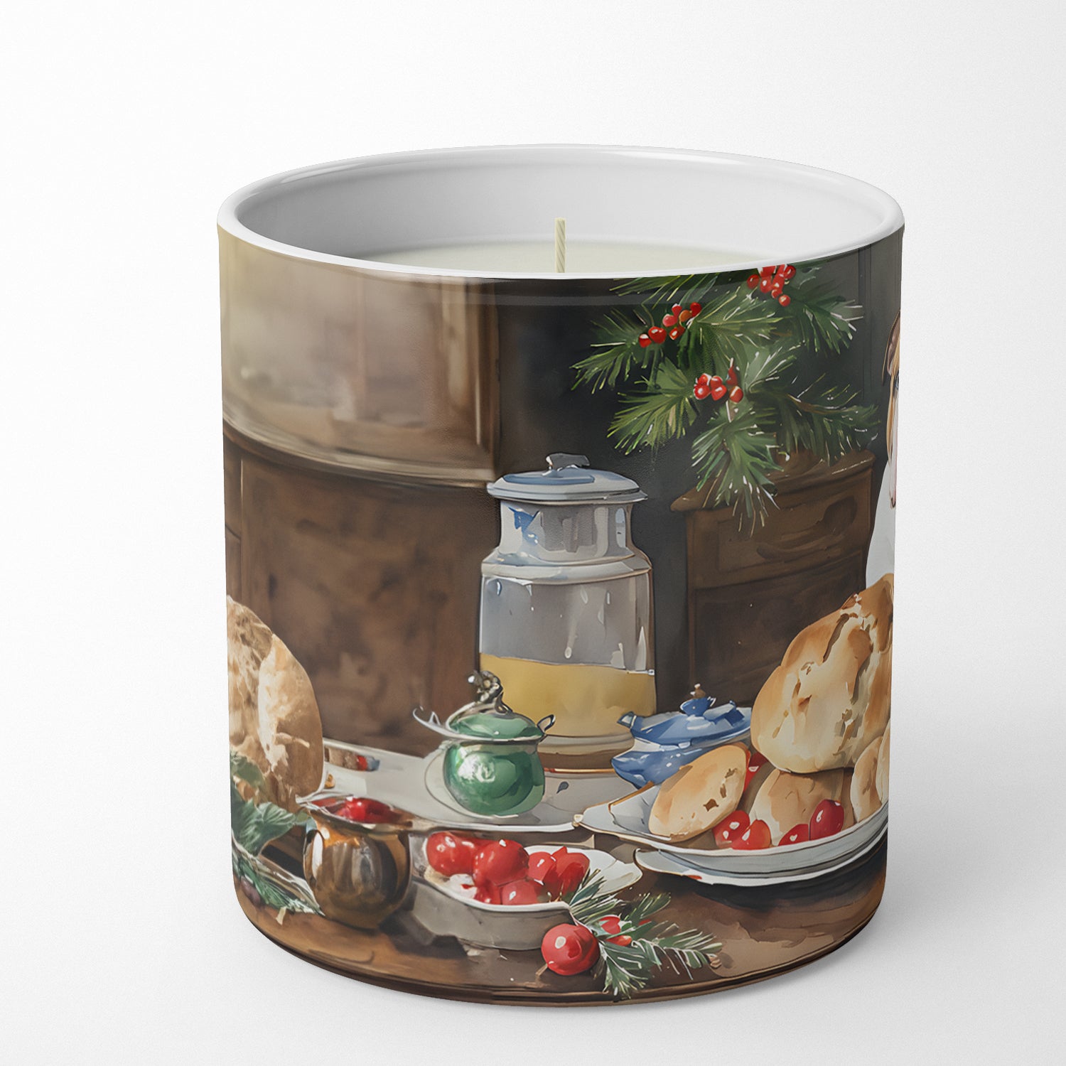 Buy this English Bulldog Christmas Cookies Decorative Soy Candle