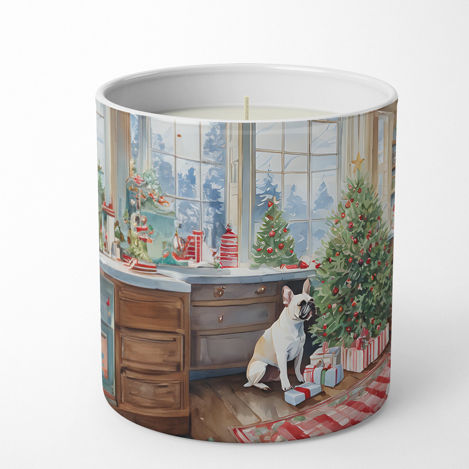 Buy this French Bulldog Christmas Cookies Decorative Soy Candle
