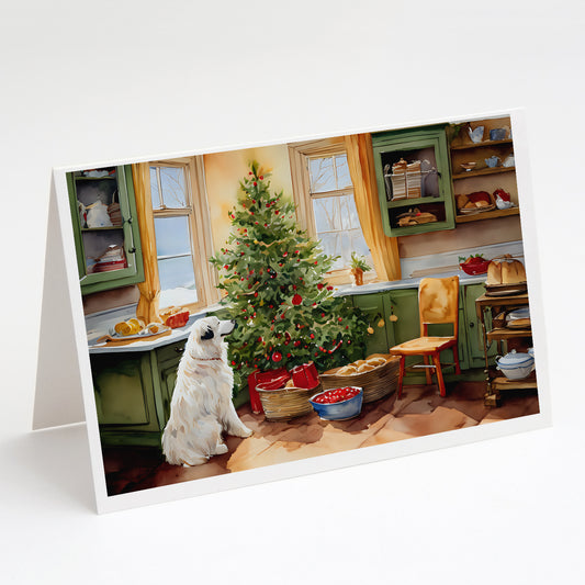 Buy this Great Pyrenees Christmas Cookies Greeting Cards Pack of 8