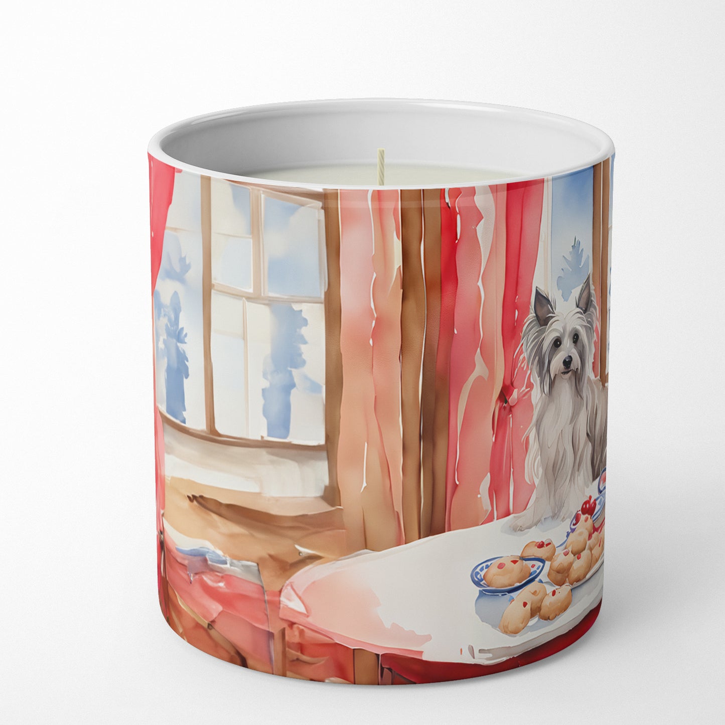 Buy this Chinese Crested Christmas Cookies Decorative Soy Candle