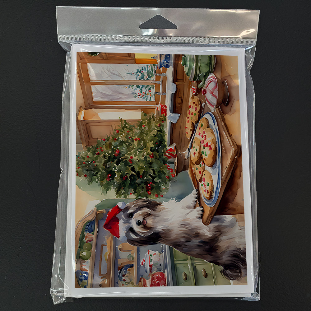 Havanese Christmas Cookies Greeting Cards Pack of 8