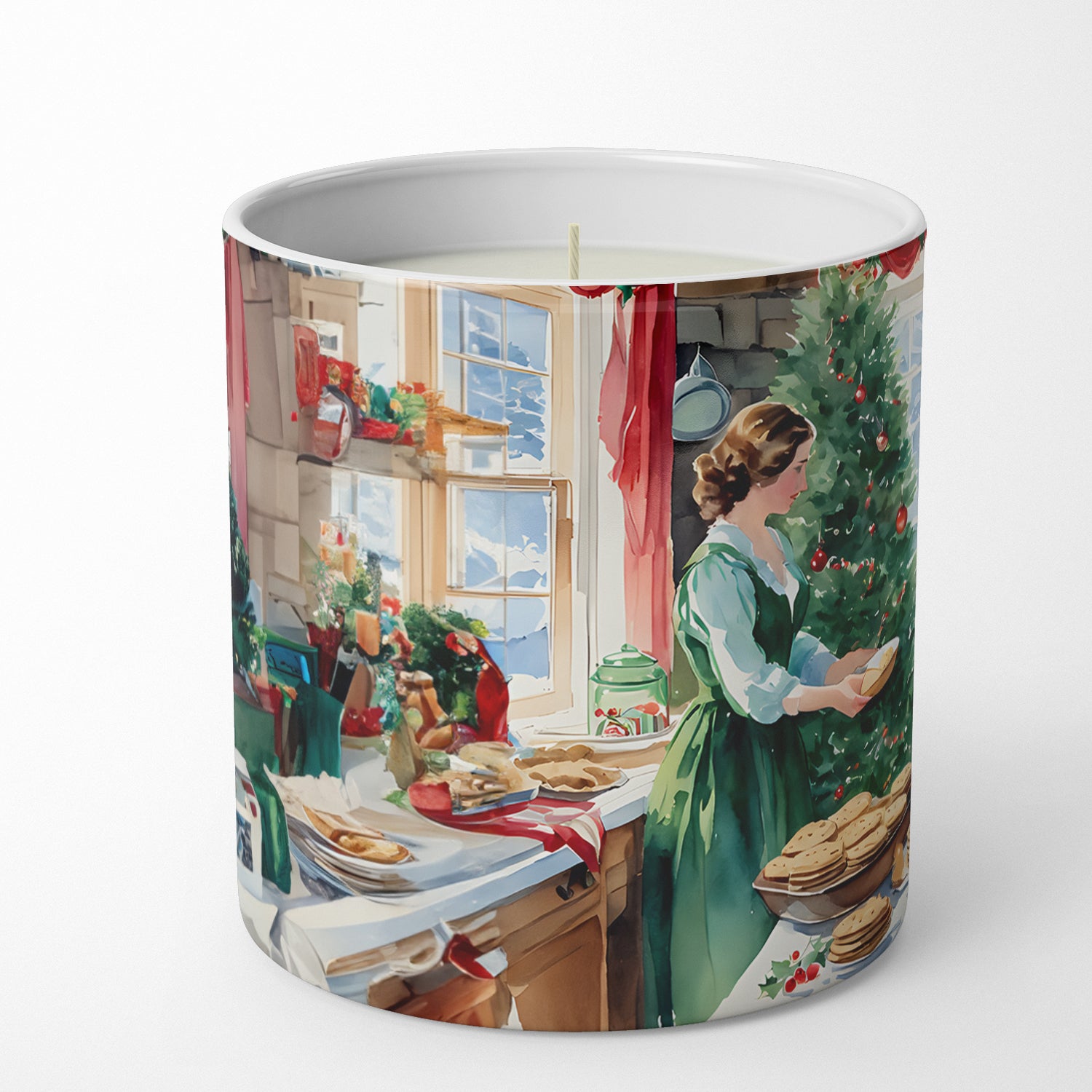 Buy this Irish Setter Christmas Cookies Decorative Soy Candle