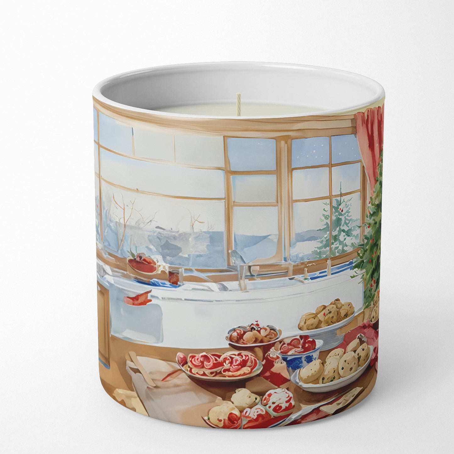 Buy this Irish Water Spaniel Christmas Cookies Decorative Soy Candle