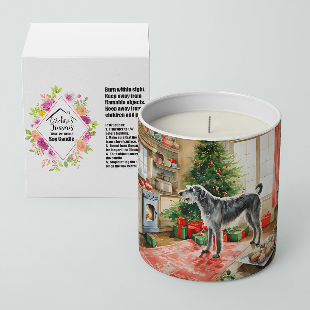 Irish Wolfhound Christmas Cookies Decorative Soy Candle