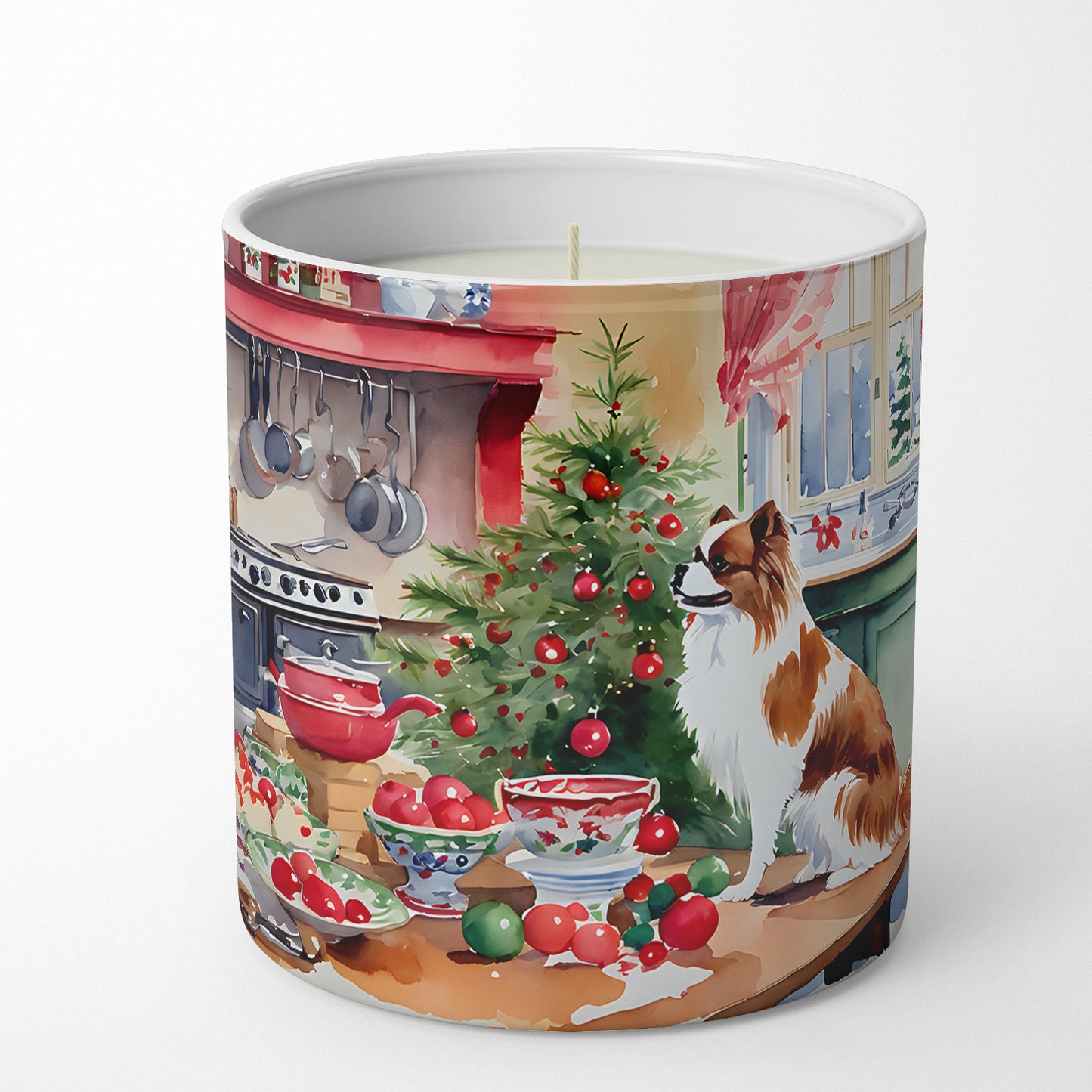 Japanese Chin Christmas Cookies Decorative Soy Candle