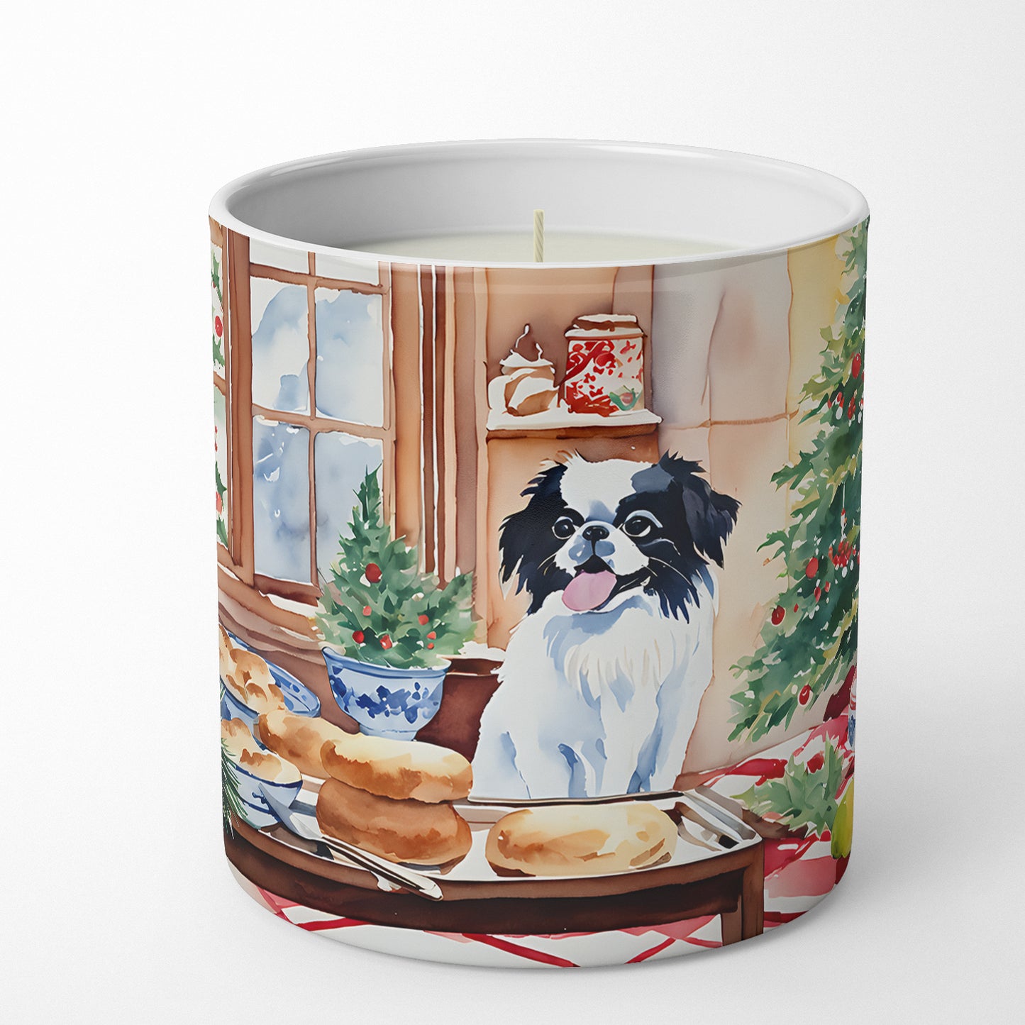 Japanese Chin Christmas Cookies Decorative Soy Candle