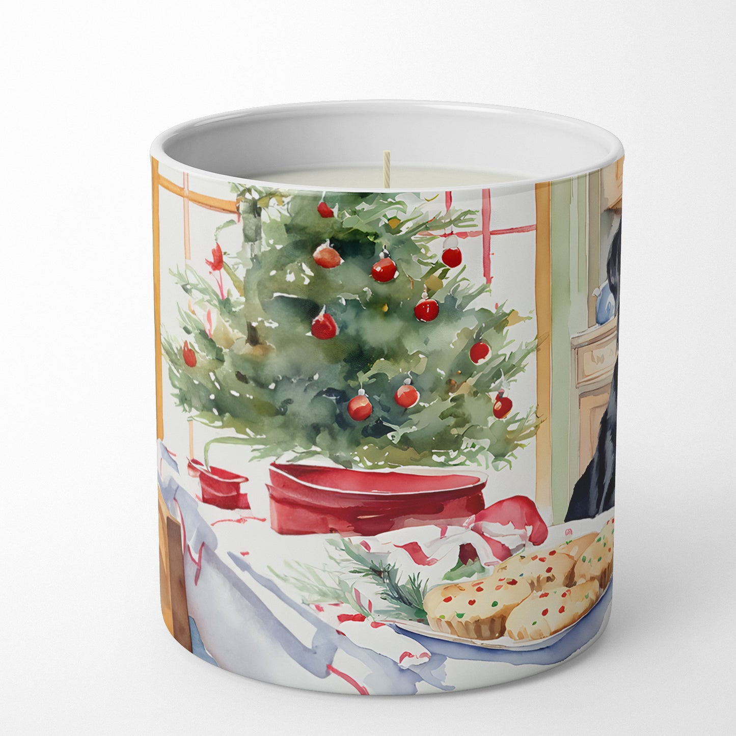 Buy this Labrador Retriever Christmas Cookies Decorative Soy Candle