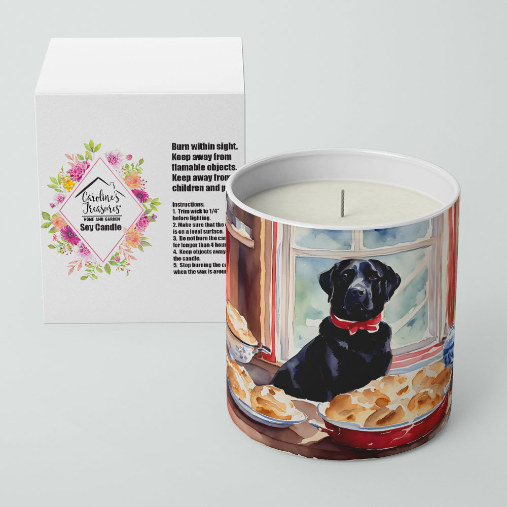 Labrador Retriever Christmas Cookies Decorative Soy Candle