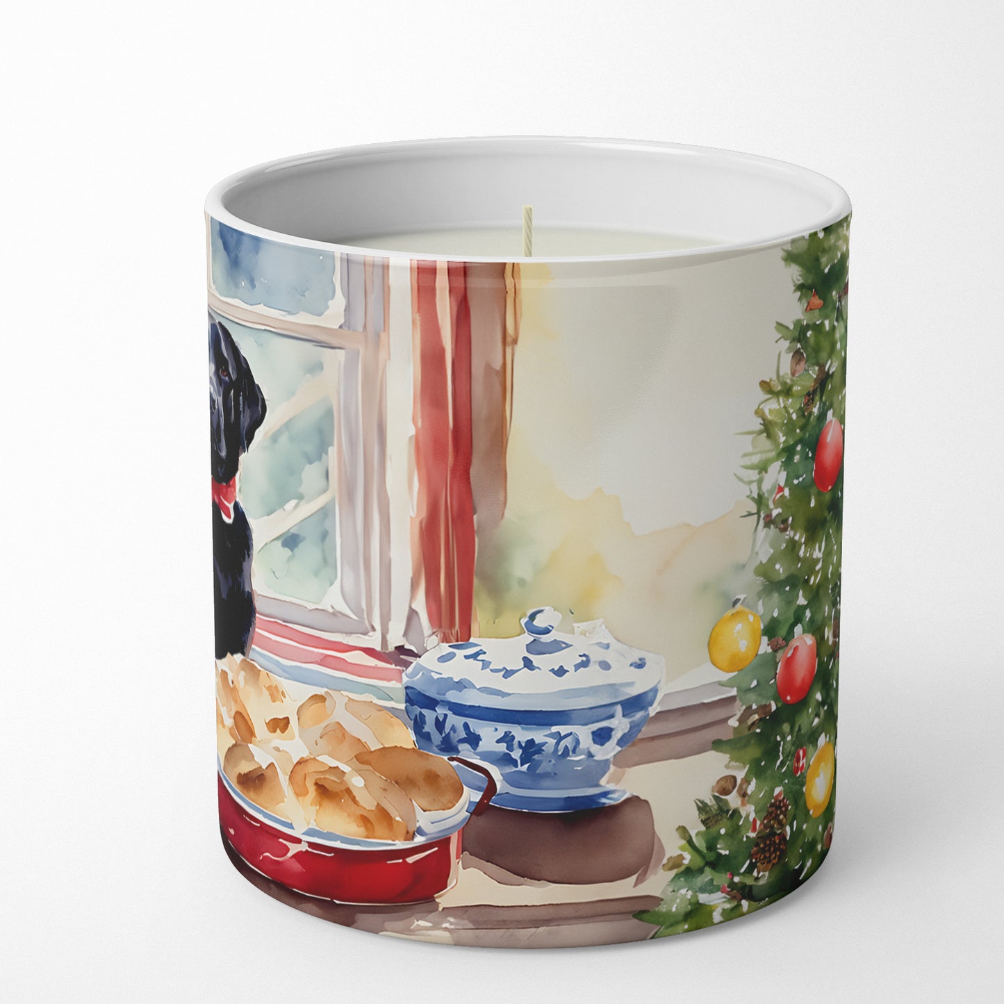 Labrador Retriever Christmas Cookies Decorative Soy Candle