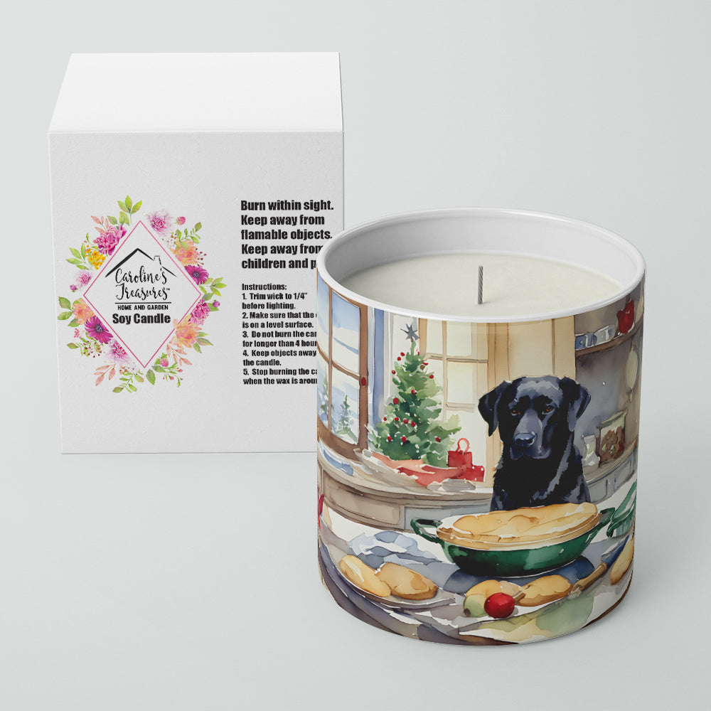 Labrador Retriever Christmas Cookies Decorative Soy Candle