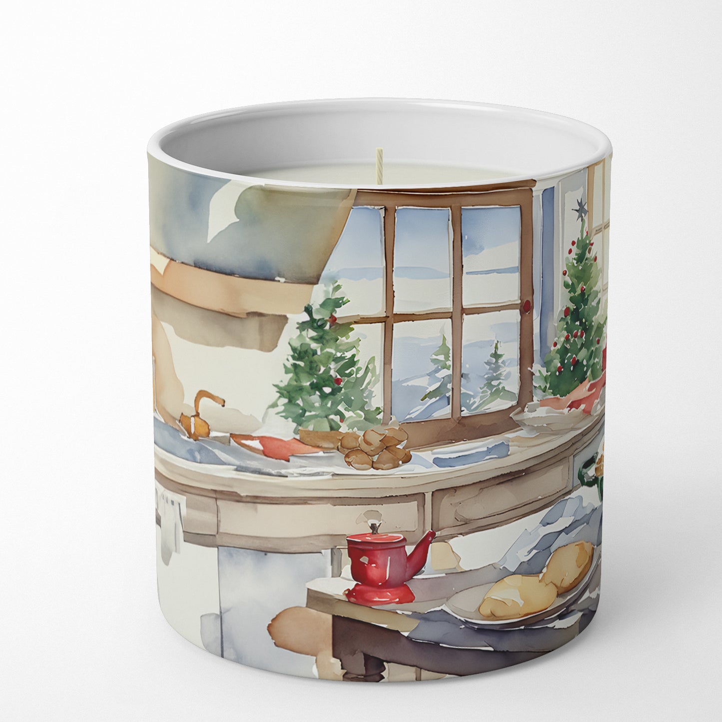 Buy this Labrador Retriever Christmas Cookies Decorative Soy Candle