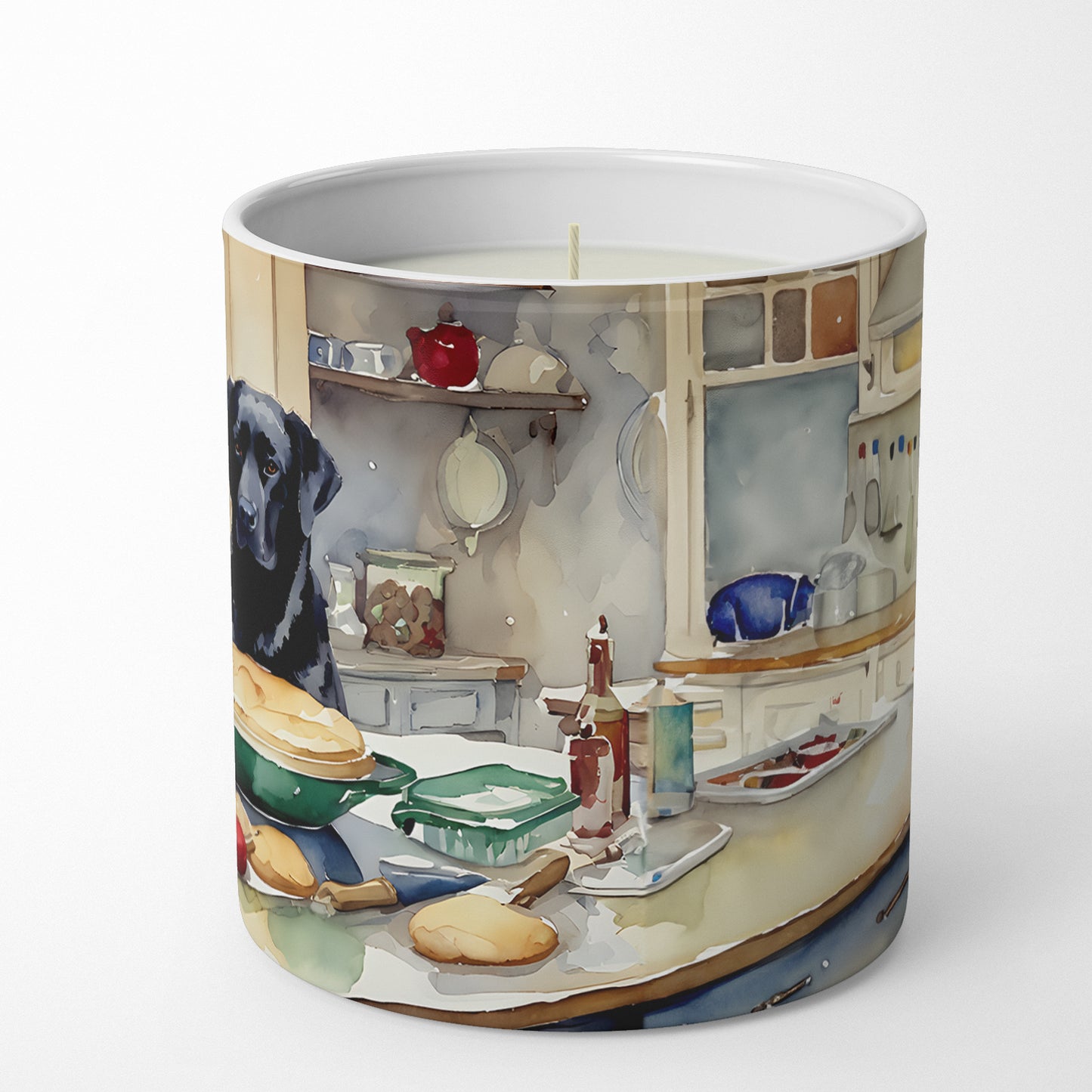 Labrador Retriever Christmas Cookies Decorative Soy Candle