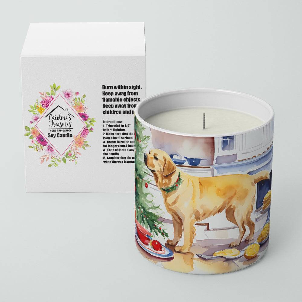 Labrador Retriever Christmas Cookies Decorative Soy Candle