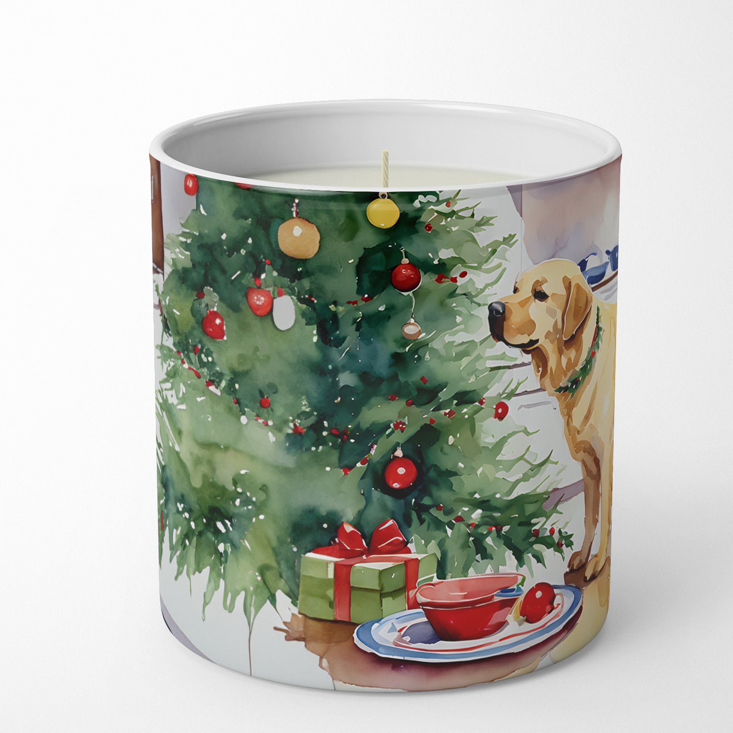 Buy this Labrador Retriever Christmas Cookies Decorative Soy Candle