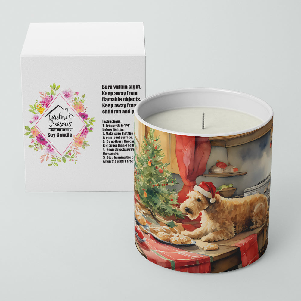 Lakeland Terrier Christmas Cookies Decorative Soy Candle