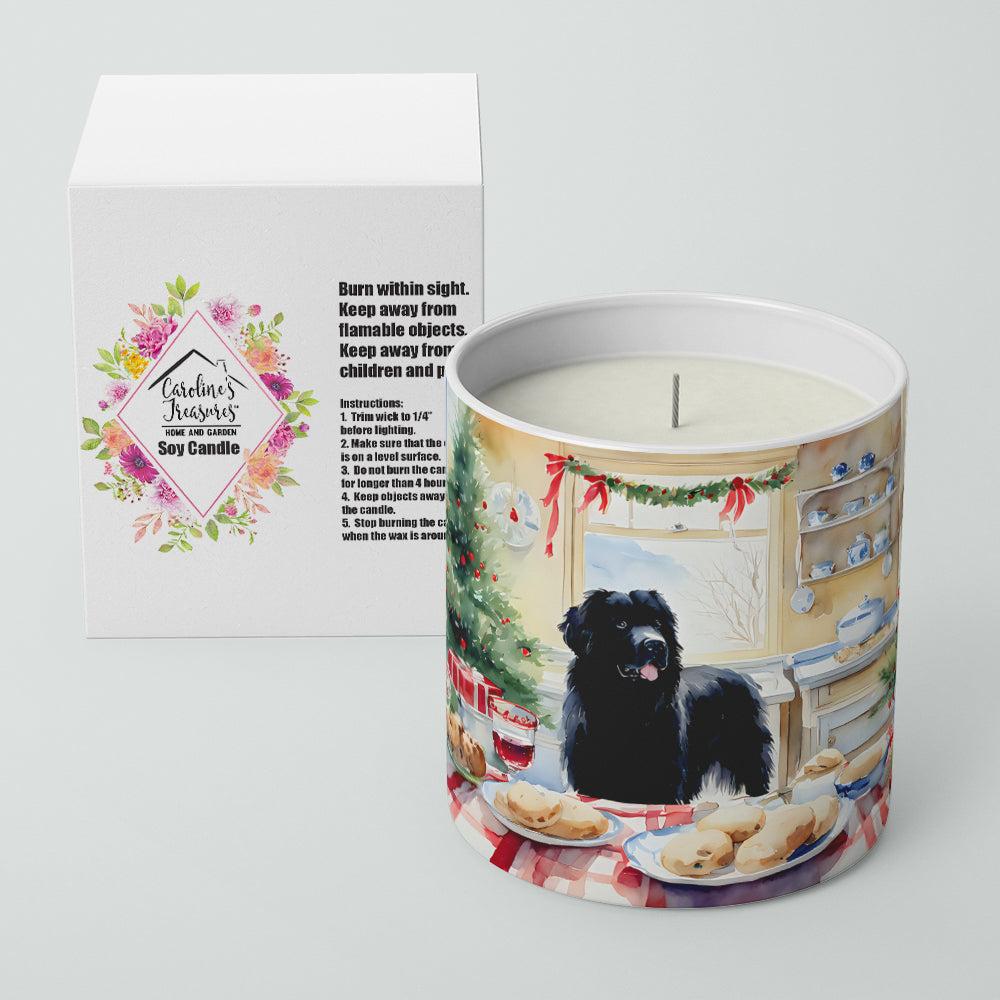 Newfoundland Christmas Cookies Decorative Soy Candle