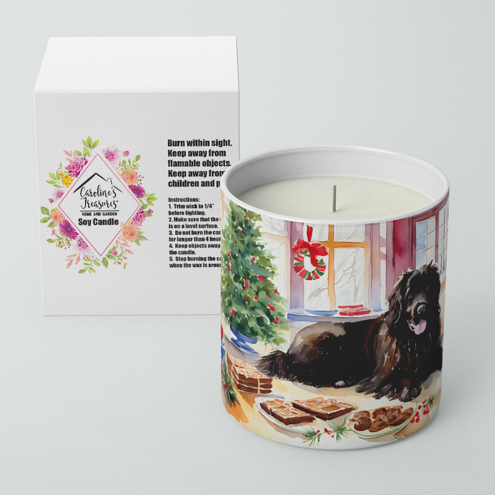 Newfoundland Christmas Cookies Decorative Soy Candle