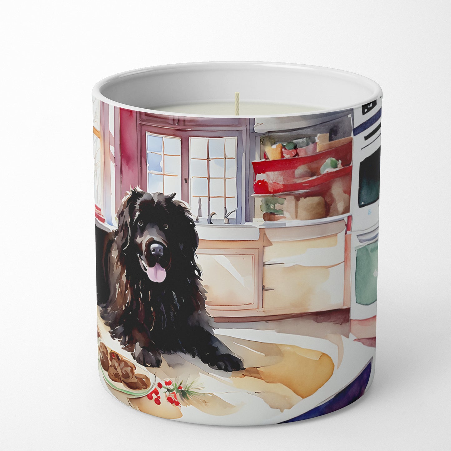 Newfoundland Christmas Cookies Decorative Soy Candle