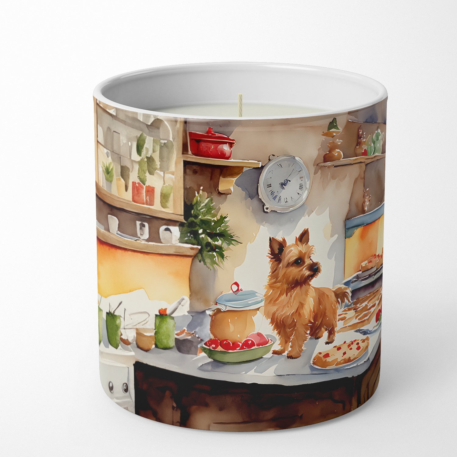 Buy this Norwich Terrier Christmas Cookies Decorative Soy Candle