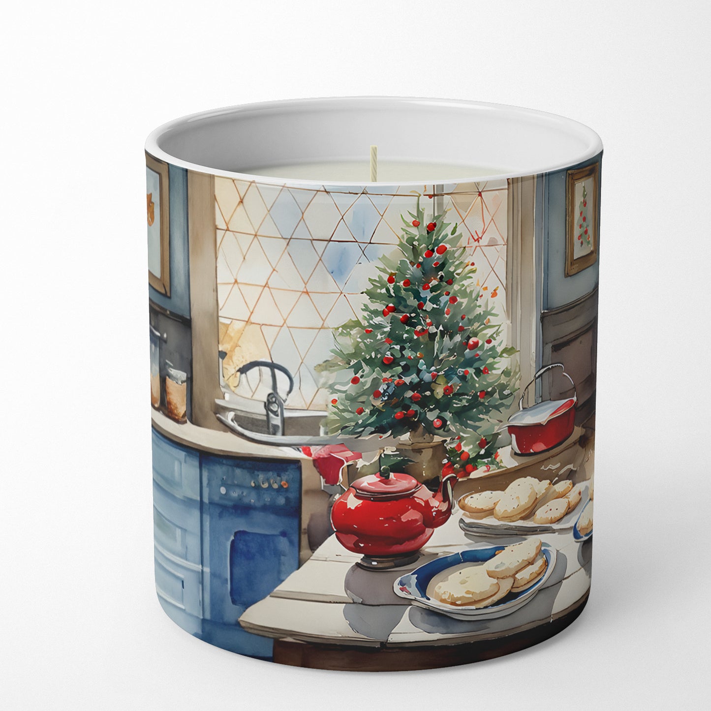 Buy this Old English Sheepdog Christmas Cookies Decorative Soy Candle